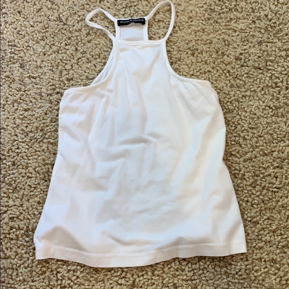 Brandy Melville cropped halter tank top